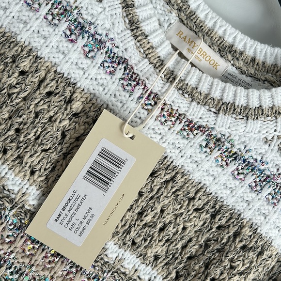 New Ramy Brook Candice sequin seeater - Picture 8 of 15